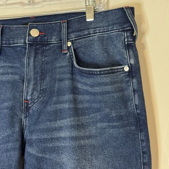 True Religion Ricky SN Flap Straight Dark Shivering Wash Men's Size 34x32